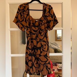 Target Brown and Black Mini Dress